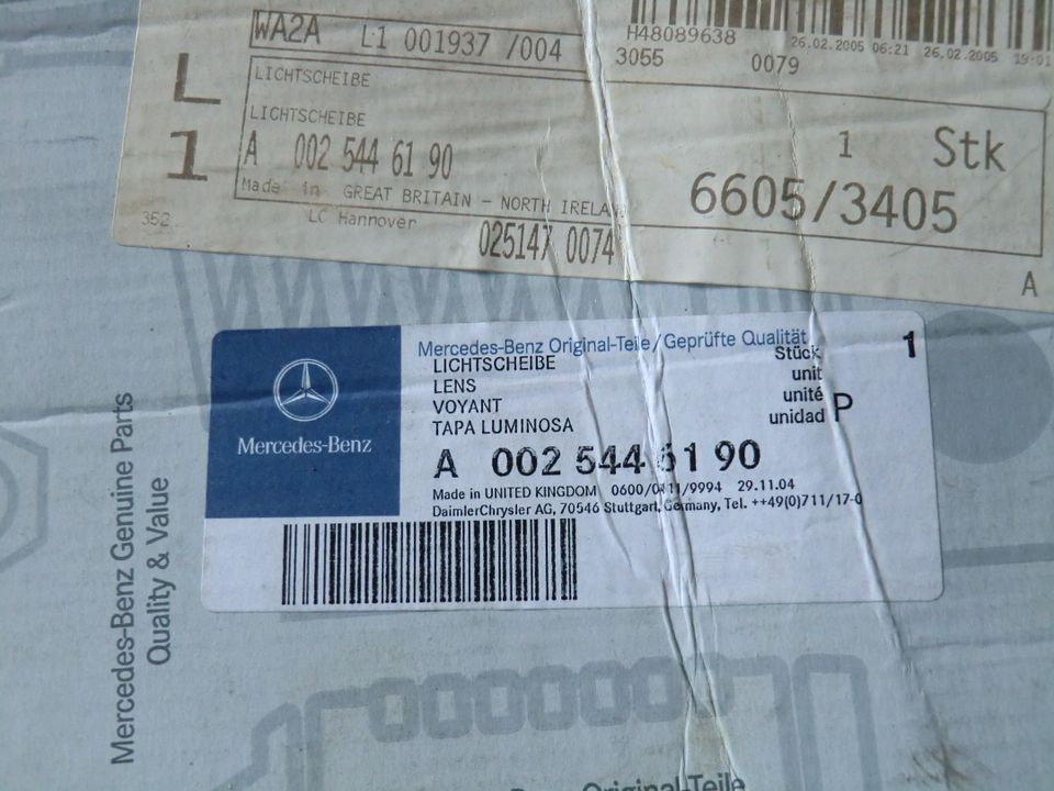 Mercedes Rückleuchte A0025446190 5 kammer Auch MAN NEU/OVP in Fraunberg