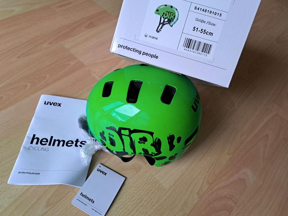 UVEX Fahrradhelm Helm Bike Moto Skateboard Skater Kinder OVP in Staßfurt