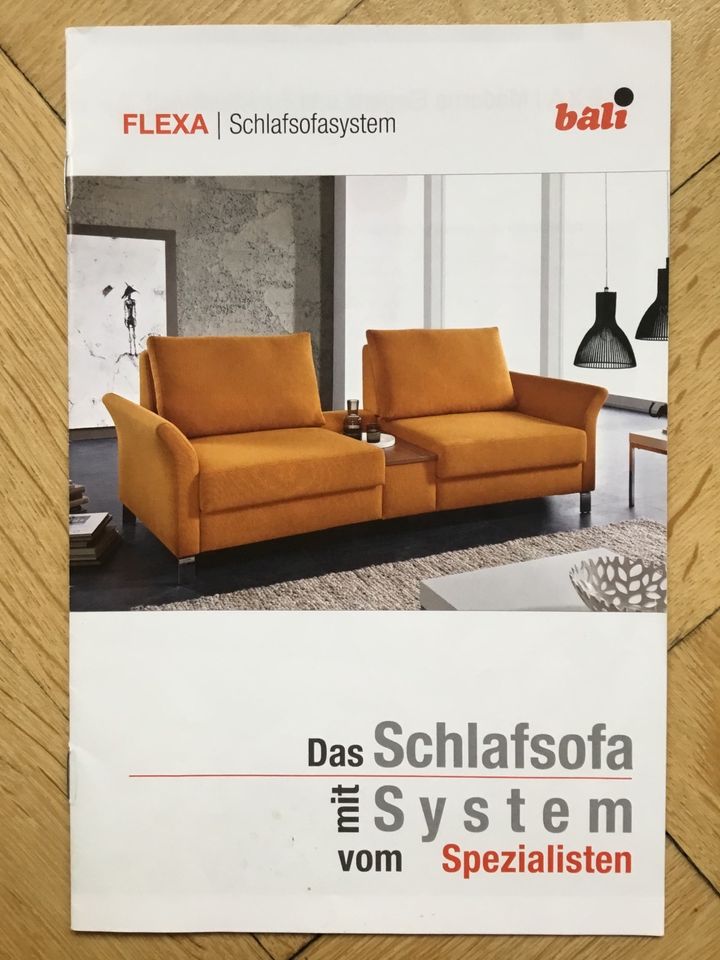 hochwertiges schlafsofa flexa nr. 1602 bettkasten zweisitzer in Leipzig