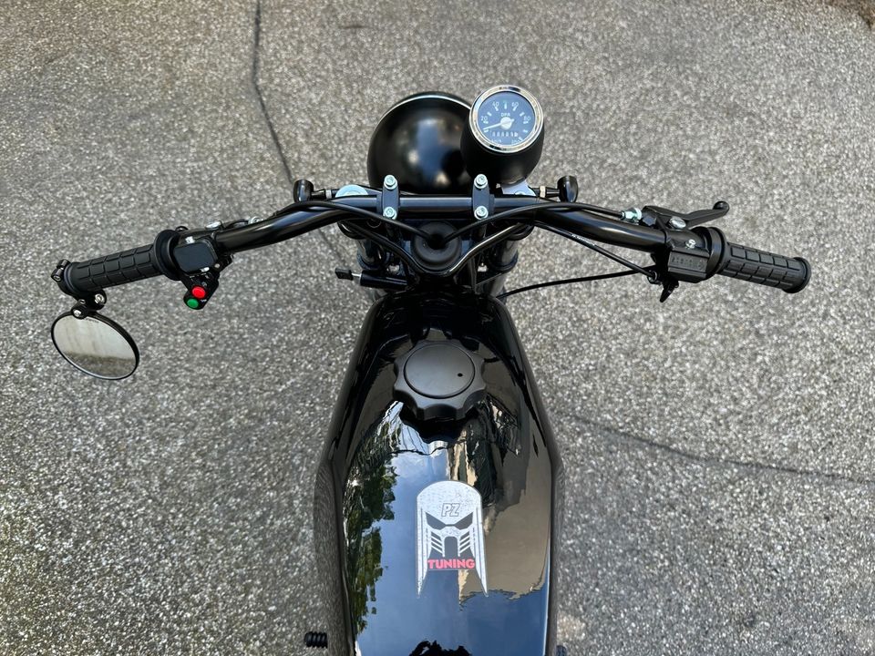 Simson S51 Café Racer NEUAUFBAU 5 Gang 60kmh Papiere VAPE in Ingolstadt