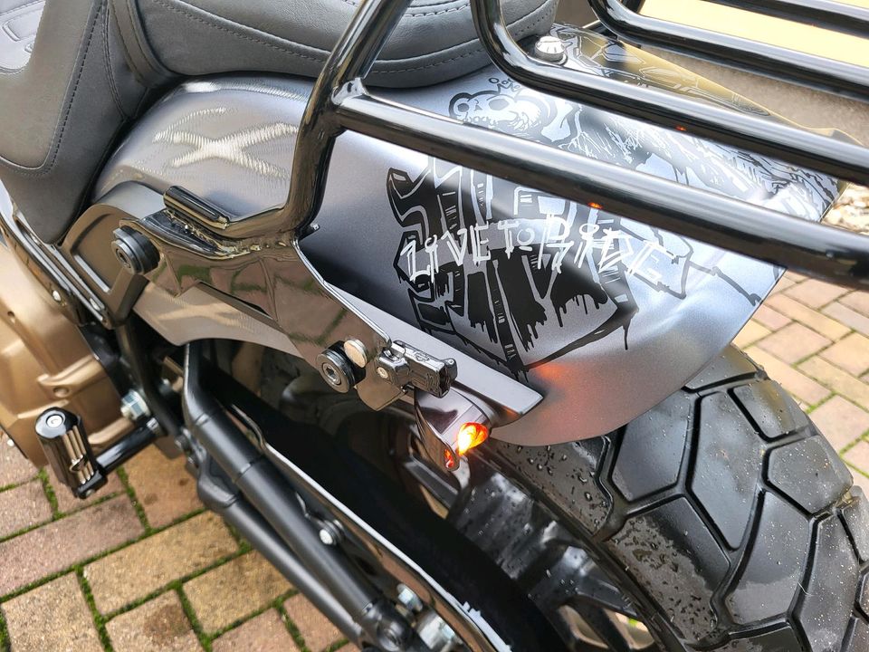 Harley Davidson Fat Bob Limited Edition Nr.76 TOP in Merseburg
