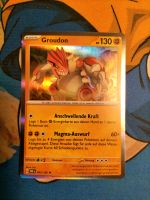 ¹⁵⁹⁵ Groudon holo selten Pokémonkarte Pokemon Niedersachsen - Uelzen Vorschau