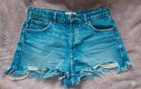 zara high waist jeans shorts Hessen - Kassel Vorschau