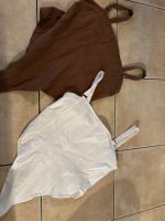 H&M Set Body Cognac braun  weiß gr L neu Bayern - Augsburg Vorschau