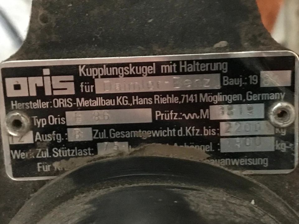 Anhängerkupplung für Mercedes SL und SLC W107 R107 in Köln