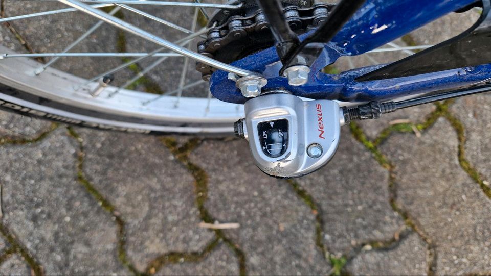 BBF Outrider Kinderfahrrad 20 Zoll Blau 3-Gangschaltung Dynamo in Oybin