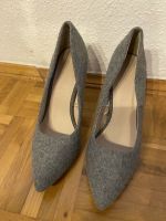 graue neuwertige High Heels, Gr. 38 Hessen - Baunatal Vorschau