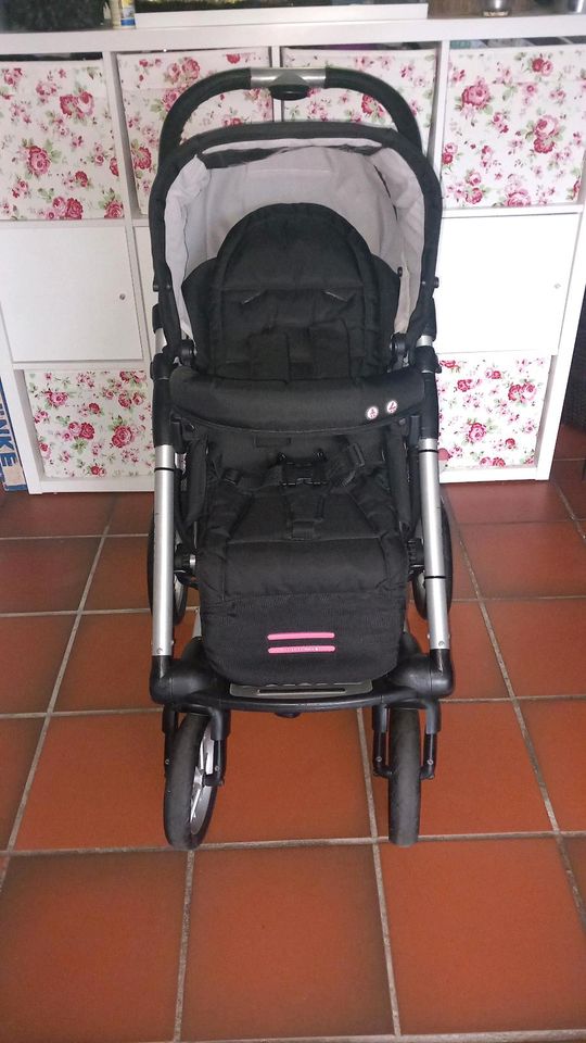 Kinderwagen Mutsy Sportwagen Kombi schwarz 4Rider ABC Top! in Geldern