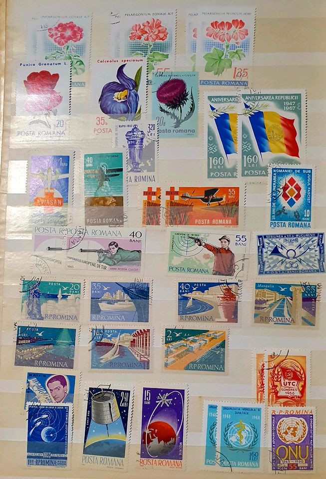 Briefmarken sammlung Posta Romina Romana   gestempelt kleiner in Westoverledingen