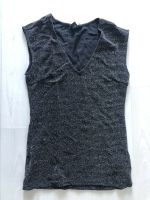 Top Shirt Oberteil H&M Schwarz Grau Glitzer S M 36 38 Baden-Württemberg - Gerlingen Vorschau