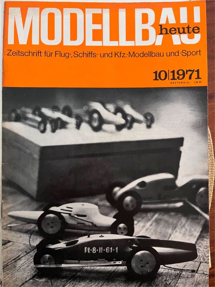 Zeitschrift Modellbau heute 1-12/1971 außer 5/1971 in Taucha