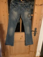 Jeans Hose mit Pailletten Ranke Bayern - Halfing Vorschau