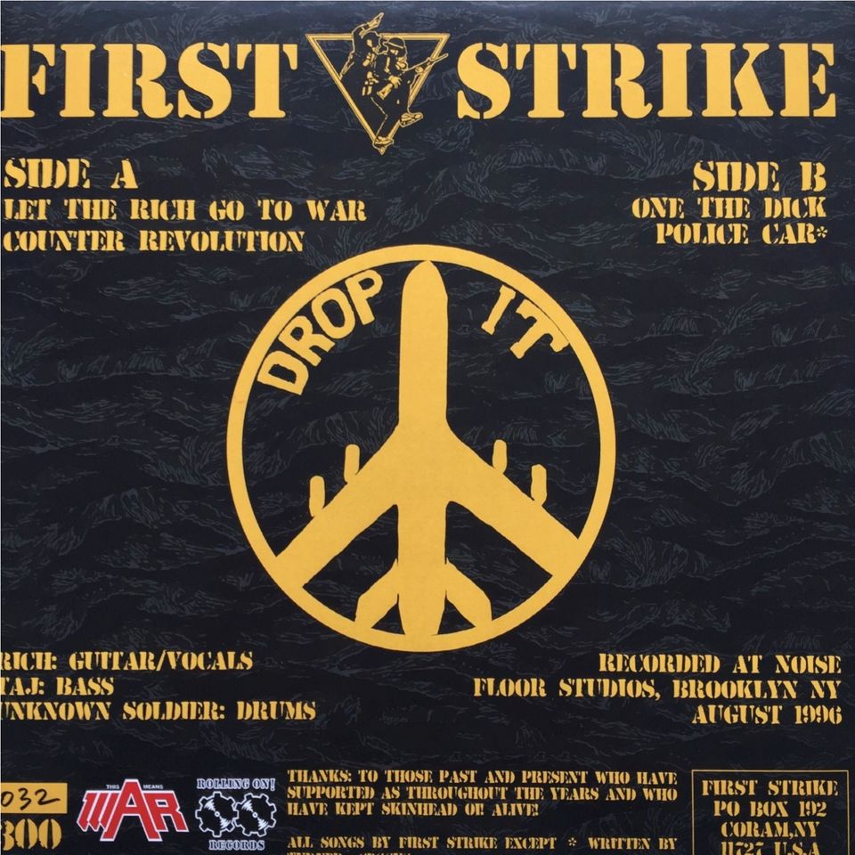 FIRST STRIKE – First Strike, Vinyl 12", 2014 (9) in Heidelberg