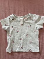 H&M Baby Shirt T-Shirt grau rosa Kirschen Größe 50 NEU Rheinland-Pfalz - Trier Vorschau