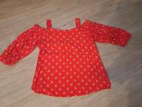 Bluse Edc Carmenausschnitt Gr. L rot Bayern - Kiefersfelden Vorschau