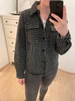 Tweet Jacke / Blazer, schwarz weiße Jacke, Boucle Jacke Sachsen - Seidnitz Vorschau