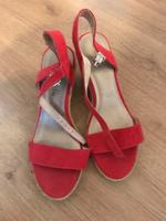Sommer Schuhe, offene Schuhe, High Heels Rot Nordrhein-Westfalen - Frechen Vorschau