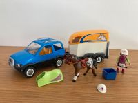 Playmobil Country 5223 Auto mit Pferdeanhänger Baden-Württemberg - Kornwestheim Vorschau