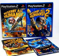 Playstation 2/ PS2 Destroy all humans 1 und 2 Spiele Nordrhein-Westfalen - Bornheim Vorschau