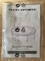 Trampolin Flexi- Sports mit Haltestange Neu Brandenburg - Herzfelde Vorschau