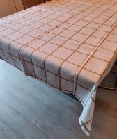 Tischdecke Baumwolle 170x140 cm Karo Gitter wollweiß beige Nordrhein-Westfalen - Hille Vorschau