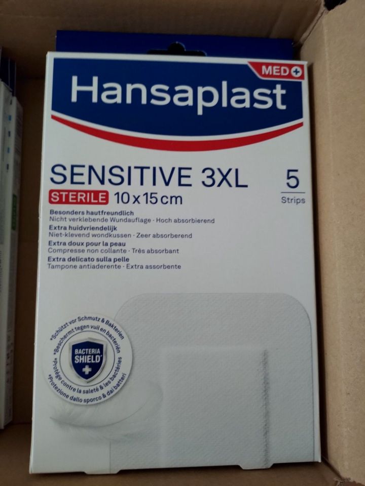 Hansaplast Sensitive 3XL Wundverband, 10cm x 15cm, 7 Pack in Minden