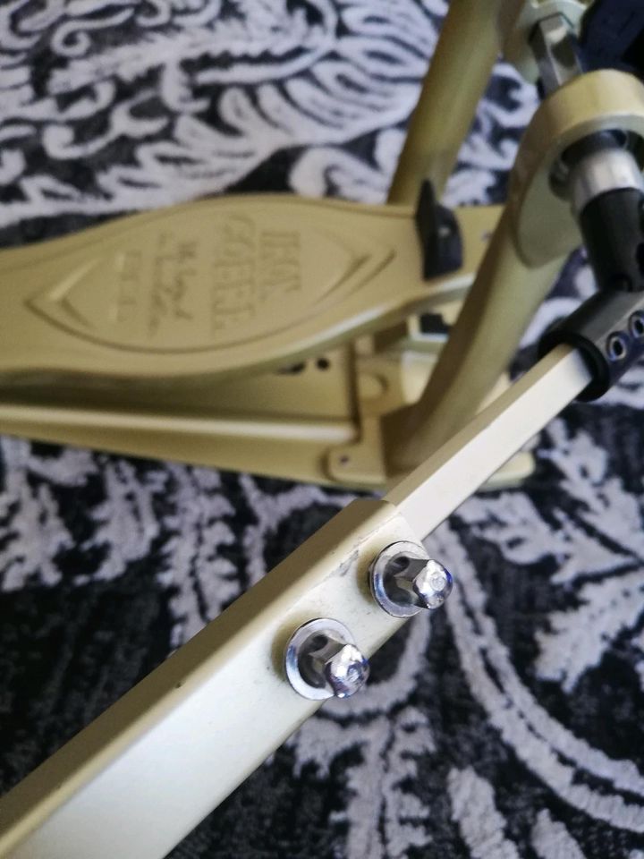 Tama Iron Cobra Gold Edition Doppelfußmaschine Pedal Bass Drum in Küps