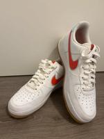 Nike Air Force 1 Low White Chile Red Hessen - Mainhausen Vorschau