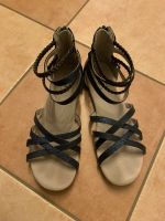 FRIBOO Sandalen / Sandaletten dunkelblau Größe 39 Brandenburg - Potsdam Vorschau