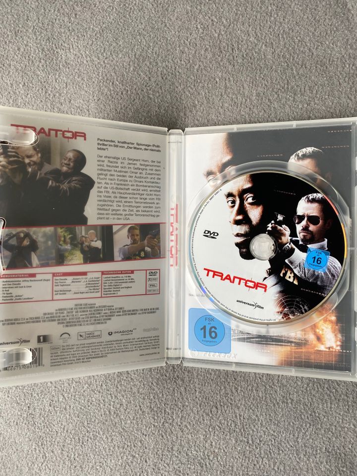 Traitor  Don Cheadle  DVD wie Neu in Schwerin