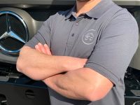 UNIMOG Poloshirt Herren RKF-Edition, koks (grau), 43€* Nordrhein-Westfalen - Neuss Vorschau