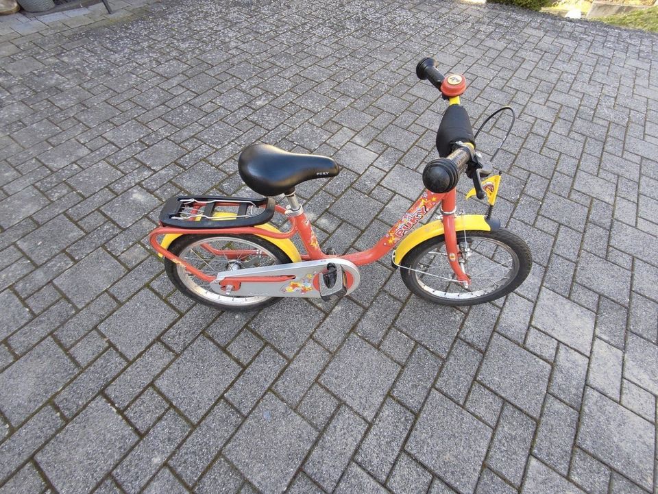 Kinderfahrrad Puky 16" Zoll Typ Z6 rot in Klüsserath