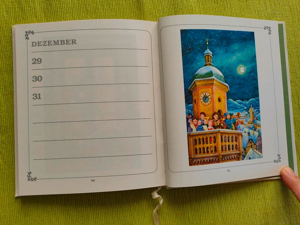 Immerwährendes Kalenderjahrbuch für Geburtstage o. Ä. in Gebenbach