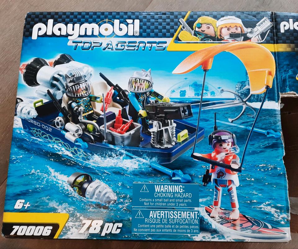 Playmobil Top Agents 70006 Karton Anleitung in Cremlingen