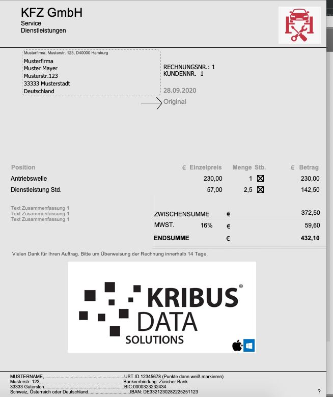 Kaufversion KFZ Werkstatt bis Handel Autowerkstatt Software App in Paderborn