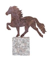 Karlslund Tölter Figur auf Granit Bayern - Großhabersdorf Vorschau