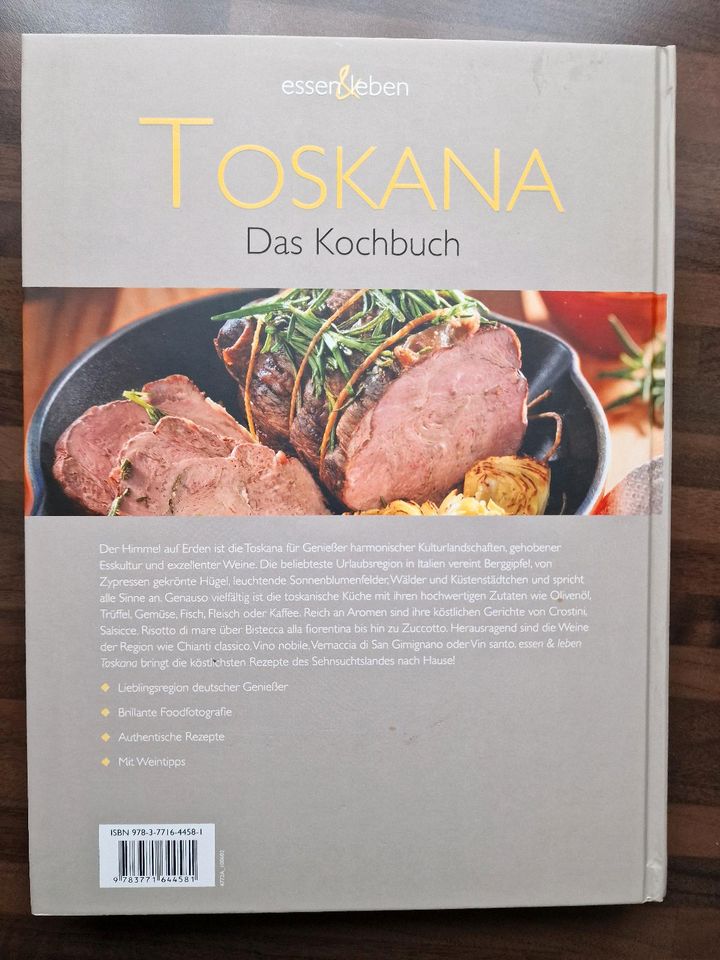 Edition Fackelträger Kochbuch Toskana mit Wein-/Warenkunde neu in München