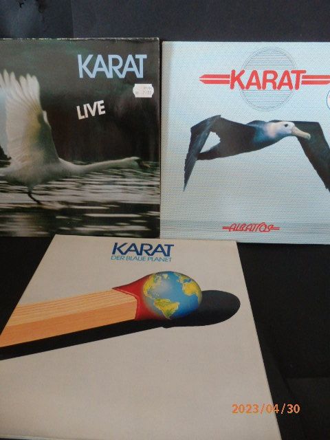 LPs KARAT 1xDoppel-LP(LIVE) + Albatros + Der Blaue Planet in Insheim