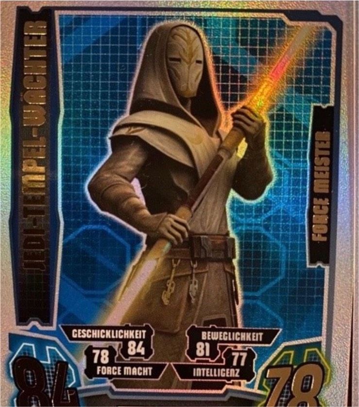 Star Wars Force Attax-9 FORCE MASTER Karten in Möser