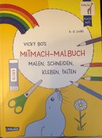 Vicky Bo‘s Mitmach-Malbuch ab 4 Jahren malen schneiden kleben… Bayern - Strullendorf Vorschau