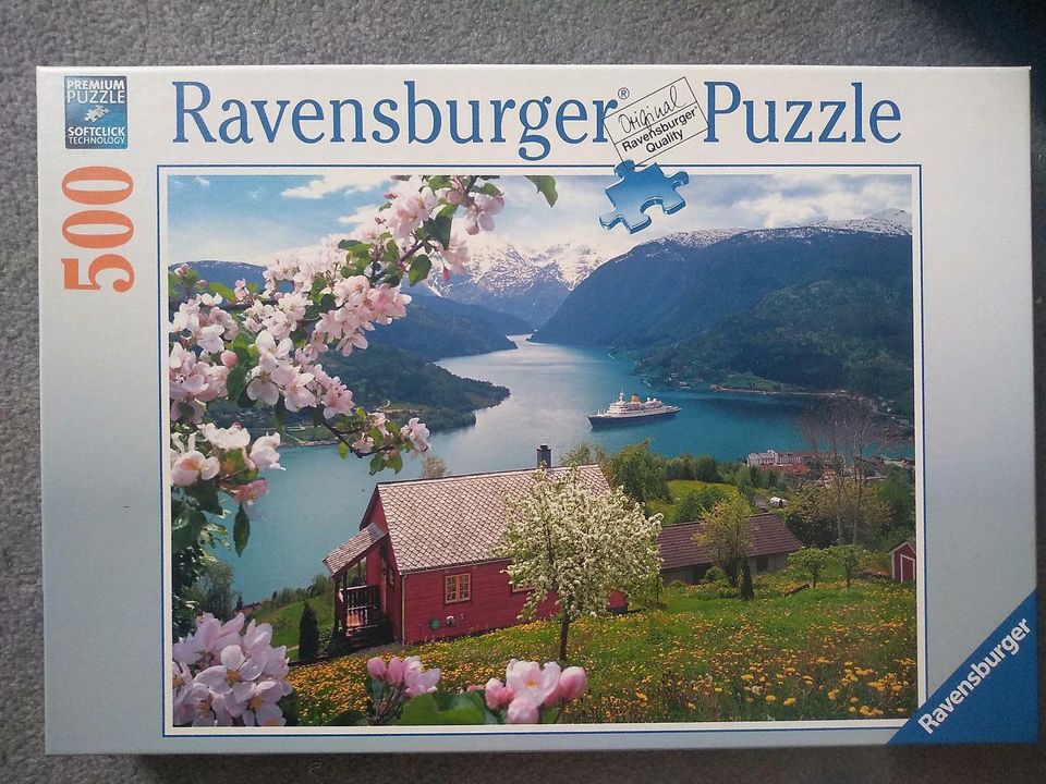 Puzzle 500 Teile Ravensburger in Müncheberg