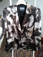 Edler Blazer reine Seide snakeprint in schwarzbraun/silber Gr. 42 Dortmund - Wellinghofen Vorschau