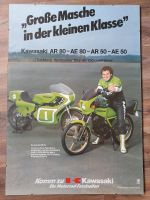 Kawasaki Toni Mang Poster AR50 AR 80 Brandenburg - Schwielochsee Vorschau