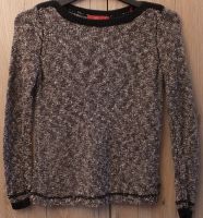 Da. Lang-Arm Pullover, edc, Gr.XS, weiß-schwarz-rot Dresden - Cotta Vorschau