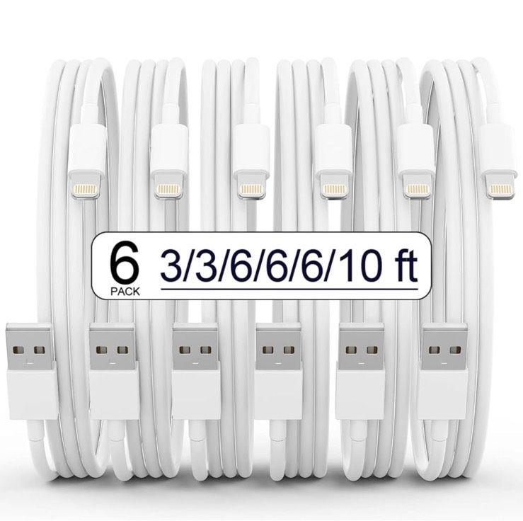 iPhone Ladekabel 6er Pack Set (1m 2x, 2m 3x, 3m) - NEU - in Hanau