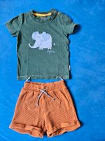 Babytshirt Sigikind Elefant, kurze Hose von c&a, Zweiteiler Niedersachsen - Göttingen Vorschau