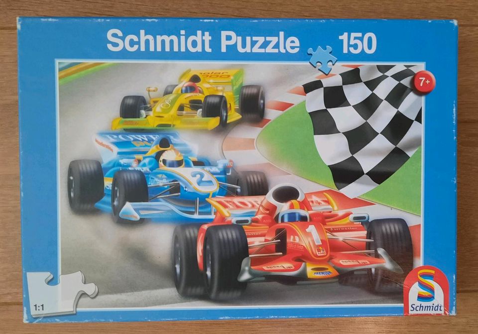 Puzzle Rennwagen Schmidt 150 Teile 7+ in Memmelsdorf