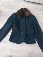 schwarzer Tweedblazer Y2K  Größe 34 neu Hessen - Messel Vorschau