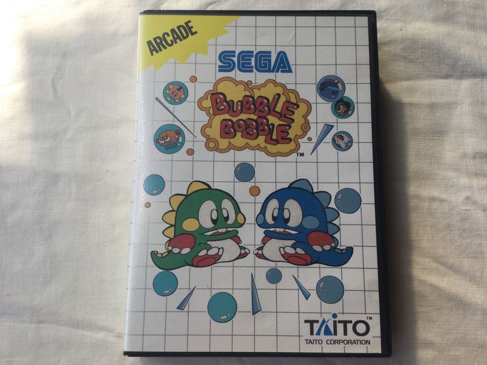 Bubble Bobble Sega Master System Retro Sammler Spiel in Fulda