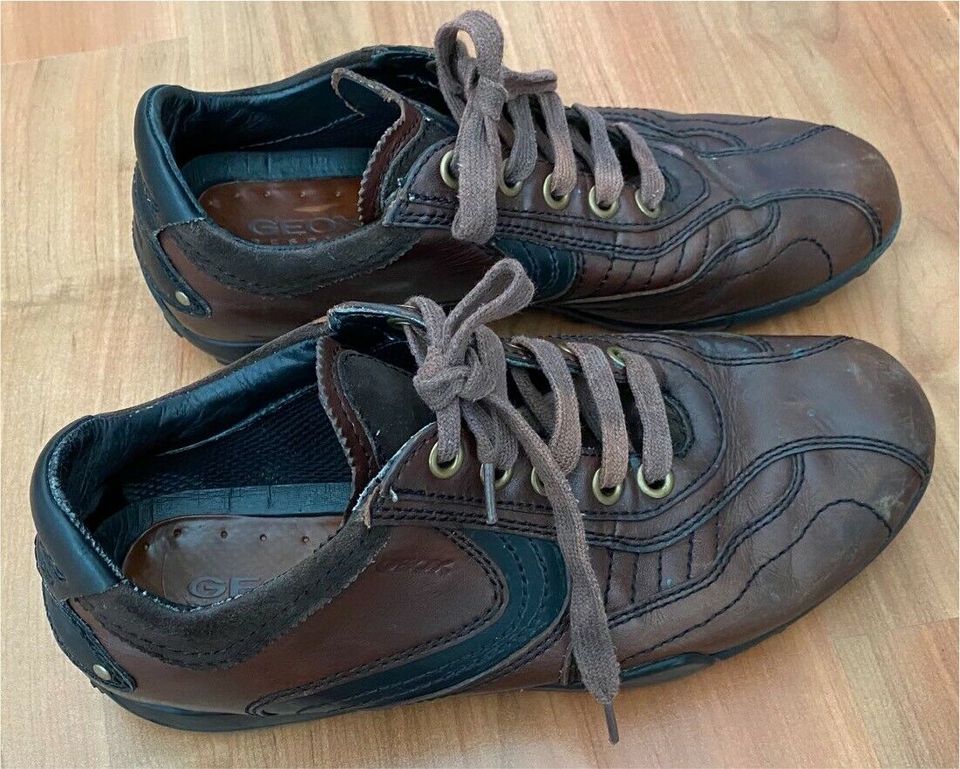 GEOX Herren Schuhe/Winterschuhe Leder  Gr;41 in Duisburg